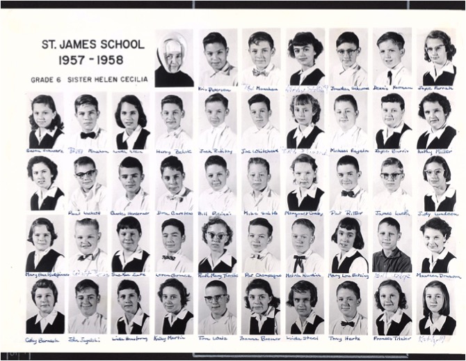 Grade 6, 1960 Our Lady of Lourdes Catholic School