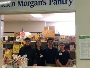 Our Lady of Lourdes Catholic School Student Service Day Pantry