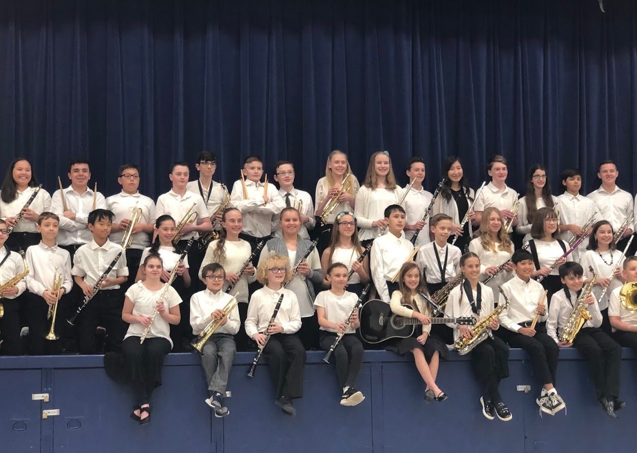 Band concert at Our Lady of Lourdes Catholic School