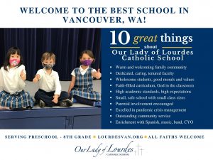 Why Our Lady of Lourdes School?