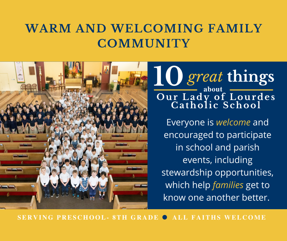 10 great things about Our Lady of Lourdes Catholic School in Vancouver Washington