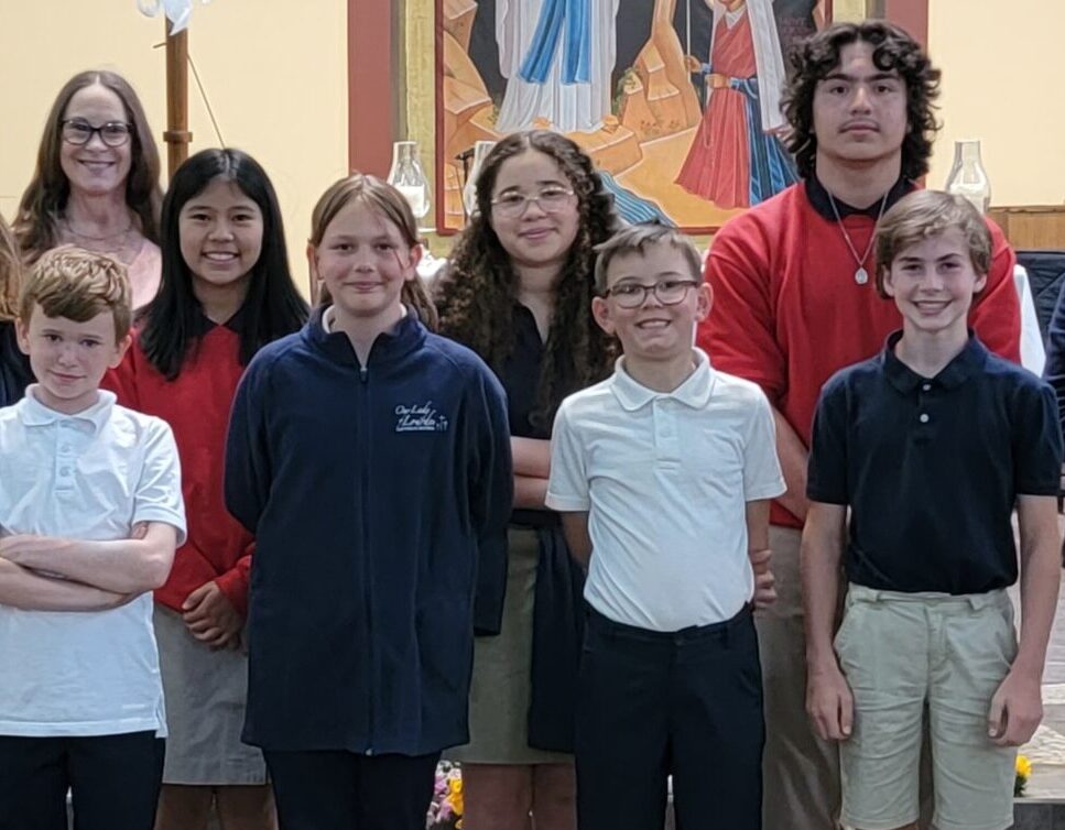 Our Lady of Lourdes Catholic School worship team music program