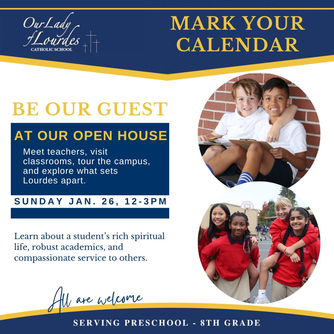 Open house mark your calendar