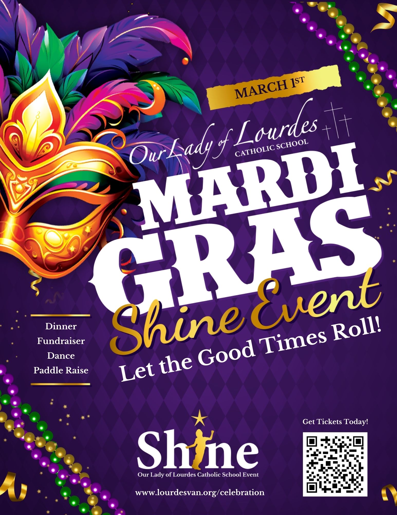 Mardi Gras Shine Event